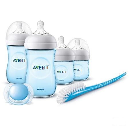 Philips Avent Natural 2.0 Starterset Blauw Scd301/04  -  Bomedys