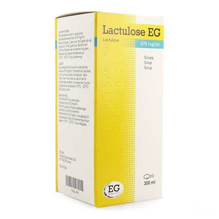 Lactulose EG Sirop 300 ml  -  EG
