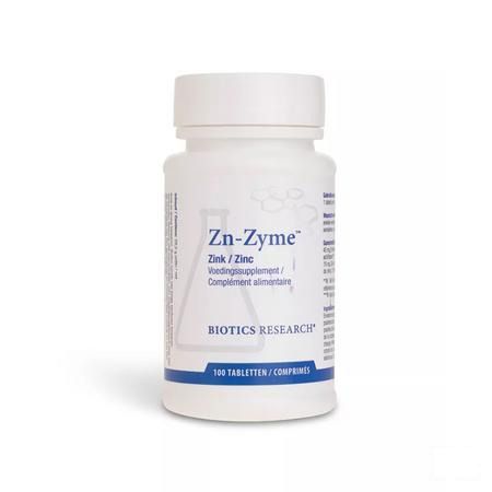 Biotics Zn-Zyme 100 tabletten  -  Energetica Natura