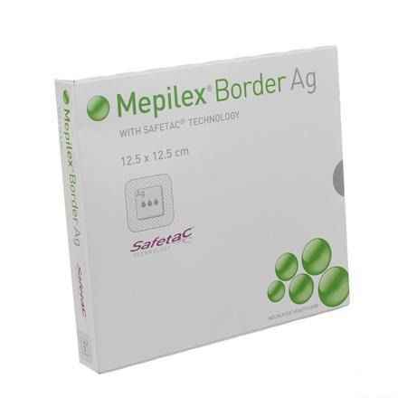 Mepilex Border Ag Verband Ster 12,5x12,5 5 395010  -  Molnlycke Healthcare