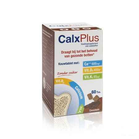 Calx-plus Chocolade Tabletten 60