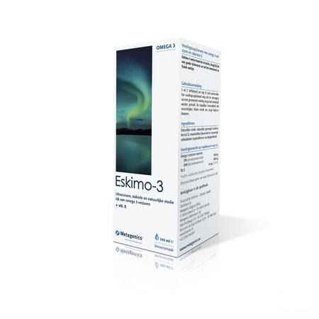 Eskimo-3 Limoen 105 ml 175  -  Metagenics