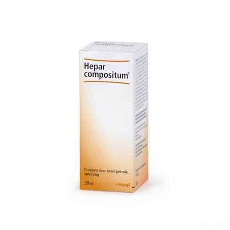 Hepar Compositum Solution Buvable Gouttes 30 ml  -  Heel