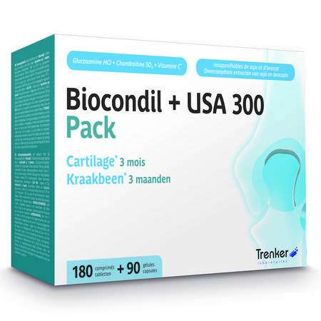 Biocondil Usa 300 Comprimes 180 + Capsule 90  -  Trenker