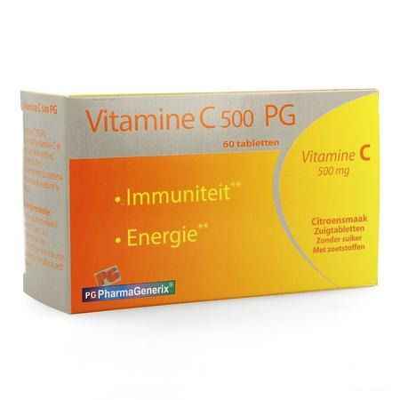 Vitamine C 500 Pg Pharmagenerix Tabletten 60  -  Superphar