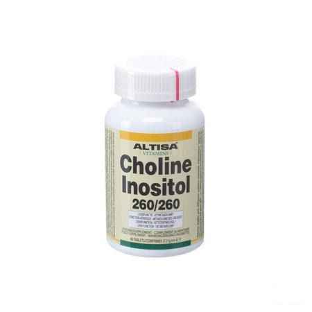 Altisa Choline 260 mg Inositol 260 mg Tabletten 90  -  Dieximport