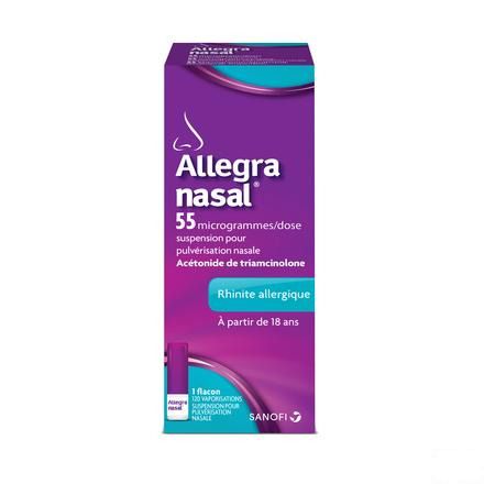Allegra Nasal 55 µg/dosis Neusspray 120 Verstuiv.