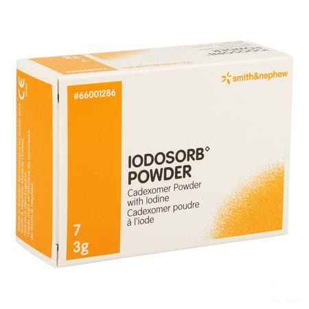 Iodosorb Powder Sach 7X 3G 66001286  -  Smith Nephew