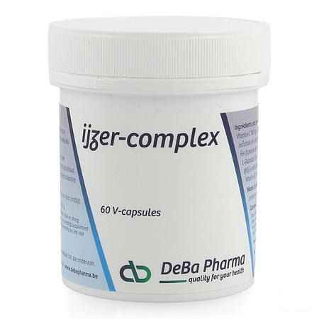 Fer Complex Vegetat. Capsule 60x25 mg  -  Deba Pharma