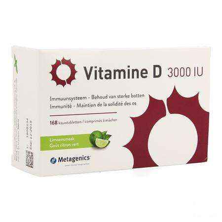 Vitamine D 3000iu Comprimes 168  -  Metagenics
