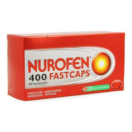 Nurofen 400 FastCapsule Capsule 20 X 400 mg