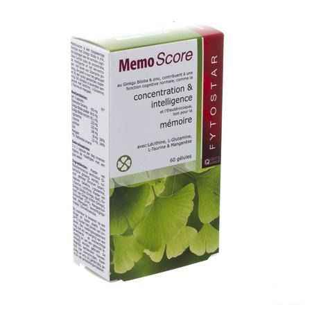 Biostar Memo-score Capsule Vegetal 60x535 mg  -  Ocebio
