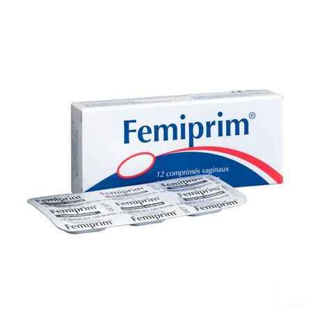 Femiprim Comprimes Vaginaux 12x250 mg