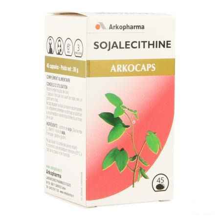 Arkocaps Sojalecithine Plantaardig 45  -  Arkopharma