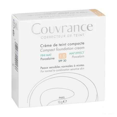 Avene Couvrance Creme Teint Tablettenoil Fr.01 Porcel.10 gr  -  Avene