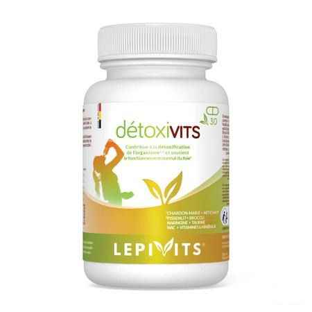 Lepivits Detoxivits Caps 30 Pot  -  Lepivits