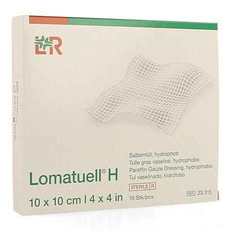 Lomatuell H Compresse Ster 10x10cm 10 23315  -  Lohmann & Rauscher