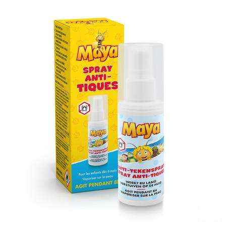 Studio 100 Anti tiques Maya Spray 60 ml  -  Eureka Pharma