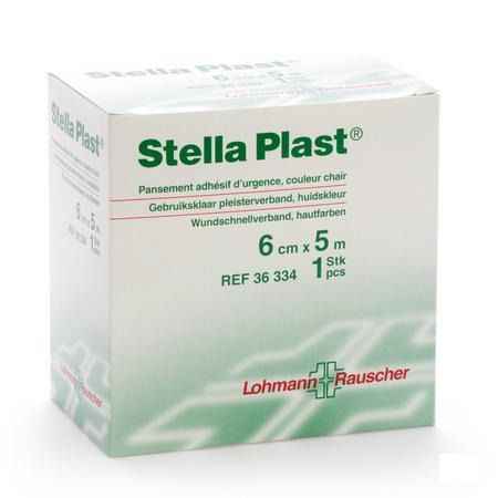 Stellaplast Pleister Adhesive 6cmx5m 36334  -  Lohmann & Rauscher