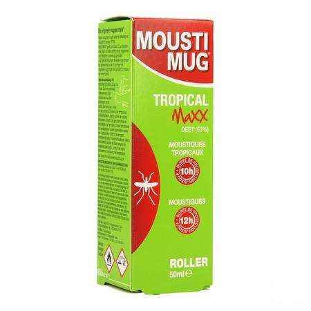 Moustimug Tropical Maxx 50% Deet Rol.50 ml