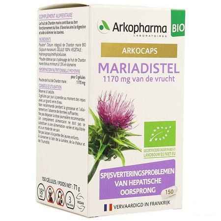 Arkocaps Mariadistel Bio Caps 150 Nf  -  Arkopharma