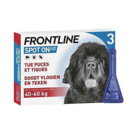Frontline Spot On Chien 40-60kg et 3x4,02 ml