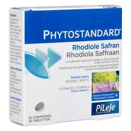 Phytostandard Rhodiola-saffraan Tabletten 30  -  Pileje