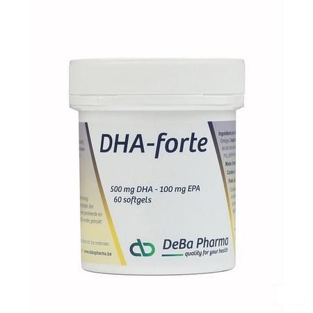 Dha Forte Capsule 60x500 mg  -  Deba Pharma