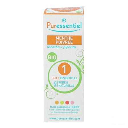 Puressentiel Eo Pepermunt Bio Expert Essentiele Olie 10 ml  -  Puressentiel