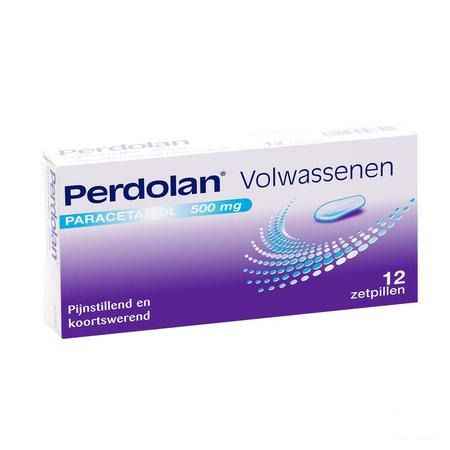 Perdolan Suppo Ad 12x500 mg