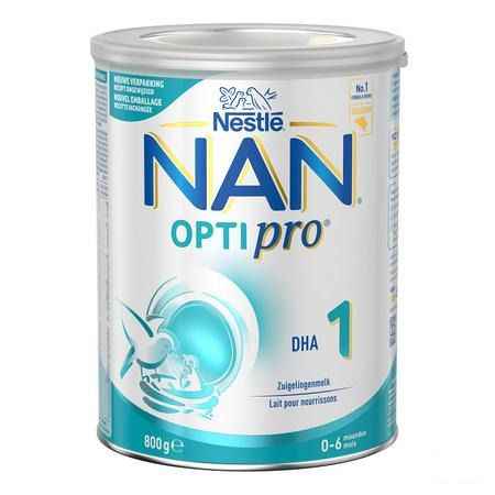 Nan Optipro 1 0-6m Melkpoeder 800 gr  -  Nestle