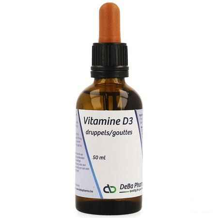 Vitamine D3 Drup 50 ml Nm  -  Deba Pharma