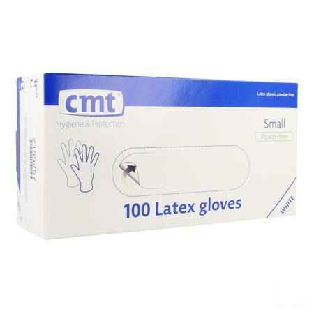 Cmt Handschoenen Latex Wit Pf M 100  -  Infinity Pharma