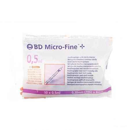 Bd Microfine+ Ser.Ins. 0,5  ml 30G 8,0Mm 10 324825