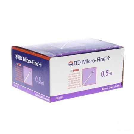 Bd Microfine+ Ins.Sp Demi 0,3  ml 30G 8Mm 10 324826