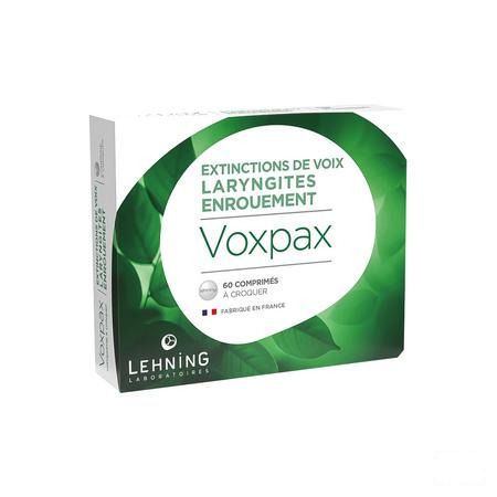 Lehning Voxpax Comprimes 60  -  Lab. Lehning