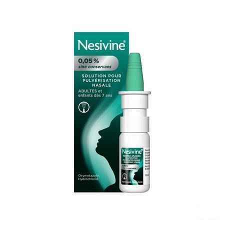Nesivine 0,05% Sine Conserv Spray Nasal 10 ml