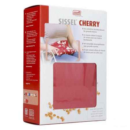 Sissel Cherry Coussin Noyaux Cerise 23x26cm Rouge  -  Sissel