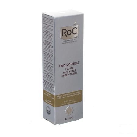 Roc Pro-correct Fluid Anti rimpel Verjongend 40 ml  -  Roc