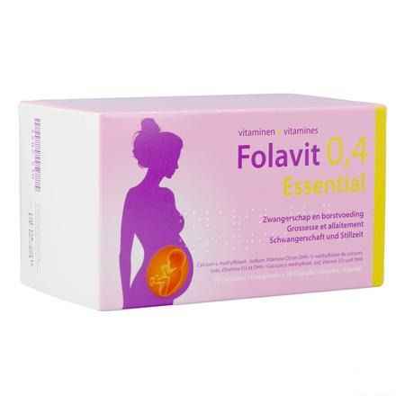 Folavit 0,4Mg Essential Comp 90 + Caps 90 