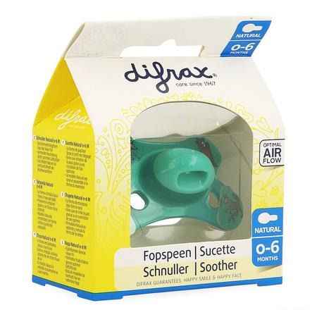 Difrax Fopspeen Natural 0-6 M  -  Difrax