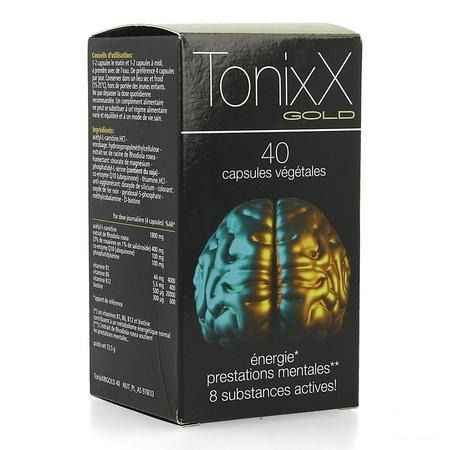 Tonixx Gold Caps 40 Nf  -  Ixx Pharma