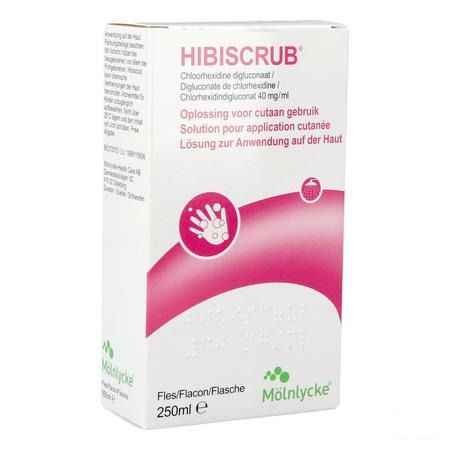 Hibiscrub Zeep Antisept. 250 ml  -  Molnlycke Healthcare