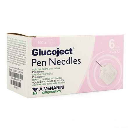 Glucoject Pen Needles 6mm 32g  -  Menarini