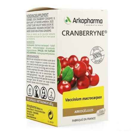 Arkogelules Cranberryne Capsule 150  -  Arkopharma