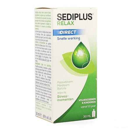 Sediplus Relax Direct 30 ml  -  Melisana