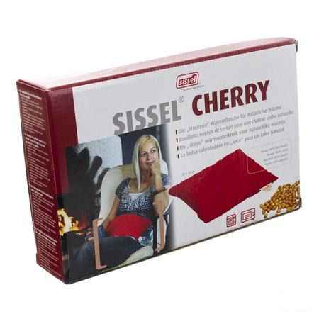 Sissel Cherry Coussin Noyaux Cerise 20x40cm Rouge  -  Sissel