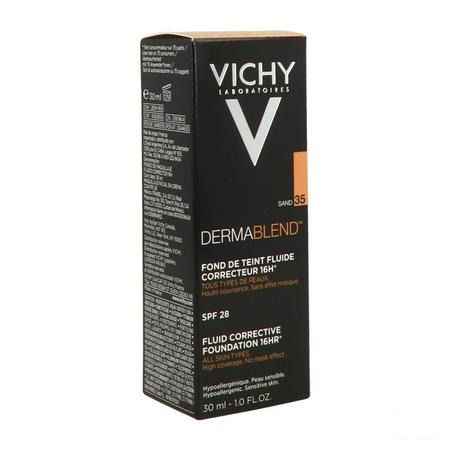 Vichy Fdt Dermablend Fluide 35 Sand 30 ml