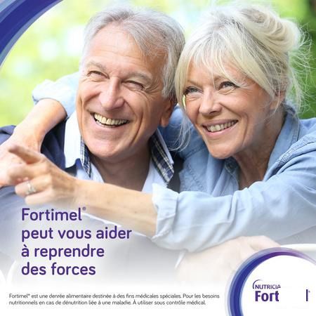 Fortimel Compact Protein Aardbei 4x125 ml  -  Nutricia