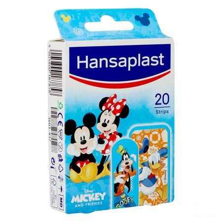Hansaplast Pleister Mickey & Friends Strips 20  -  Beiersdorf